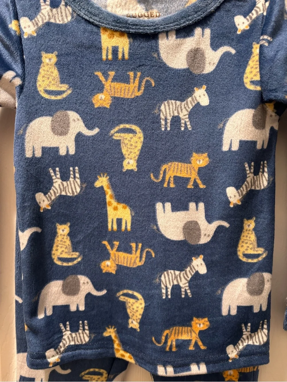 🎉 (2T) Rugged Bear Toddler Safari Animal 2PC Pajama Set